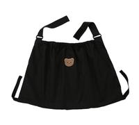 FVPKYUR 75 x 45 cm Sac de rangement pour poussette - Antidérapant - Sac pratique en nylon - Grande capacité - Sac à roulettes suspendu pour bébé - Compatible avec la plupart des poussettes, Noir ,