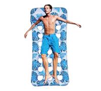 FVPKYUR Bouées Adulte | Flottant Gonflable Pliable | Plateau de Bronzage, Accessoire de Détente Extérieure pour Activités Nautiques Lac Plage Étang Piscine