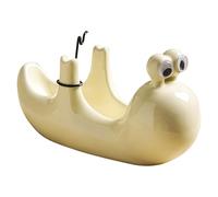 FVPKYUR Brûle-Encens Décoratif - Décoration en Forme d'Escargot Résistant à la Chaleur - Support pour encens - pour Chambre, Salon, Salle de Bain, Cuisine, Patio, Camping et Terrain de Camping