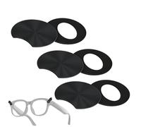FVPKYUR Cache-lunettes | 3 pièces anti-espionaje accessoires intelligents, protection d'objectif pour téléphone portable, pour réunions, téléphone, magasin, lunettes de soleil, véhicule, conduite