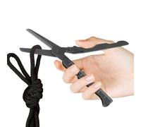 FVPKYUR Ciseaux Pliantes, Petits Ciseaux Pliants Avec Règle Intégrée, Outil de Survie Portable pour Couture Artisanat Projets Artistiques Jardinage Camping Voyage Bureau Maison École