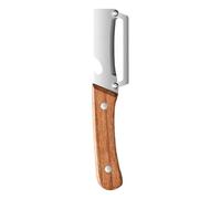 FVPKYUR Éplucheur de fruits et légumes | Ustensiles de cuisine à manche en bois antidérapants avec ouvre-bouteille - 2-en-1 Trancheur pour pommes de terre et courgettes - Pour les Carottes,