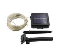 FVPKYUR Guirlandes lumineuses à couleur changeante, guirlande lumineuse d'extérieur étanche,Guirlande lumineuse multicolore à énergie solaire, 8 modes avec télécommande - Éclairage de décoration