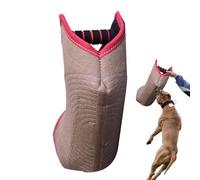 FVPKYUR Manchon Anti-Morsures pour Chien - Équipement Anti-Morsures Sécurisé pour Éducation des Chiens | Jouet Ludique pour Chiot Et Exercice en Extérieur Confortable