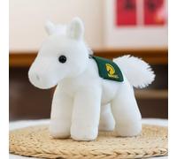FVPKYUR Peluche Cheval Jouet en Doudou | Coussin Décoratif 21cm Mascotte Mignonne 2026 - Jouet en Peluche Doux Cheval pour Filles | pour Halloween Saint-Valentin Anniversaire Remise De Diplôme Nouvel