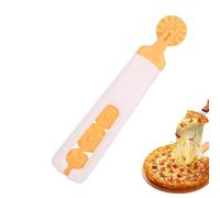 FVPKYUR Pizza Cutter Wheel, Small Pizza Cutter - Rouleau de pâte multifonctionnel,Cutter à rouleau domestique pour pâte à à à pizza pâte à avec poignée ergonomique, gadget de cuisine