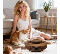 FVPKYUR Planche À Griffer pour Chat,Exercice Mental et Physique pour Chaton | Jouets Interactifs pour Chats,pour Chambre Appartement Zone De Jeu Perchoir Fenêtre Coin