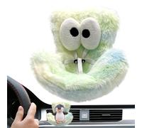 FVPKYUR Sièges Auto pour Poupées Bébé | Coussin De Chaise en Peluche avec Design Mignon Aux Grands Yeux - Siège Auto Jouet | pour Filles Et Jeu Vent Affichage Collectionable Jouets 10 À 17