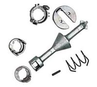 FVPWRX Kit de réparation de cylindre de serrure de porte, pour 1 SERIES, pour E81 E82 E87 E88 2004 2005 2006 2007 2008 2009 2010 2011 2012 2013 Serrure de porte de voiture