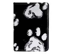 FVQL Housse de passeport pour homme et femme - Accessoires de voyage - 11,4 x 16,5 cm - Empreinte animale abstraite, Couleur 158, 11.5x16.5cm/4.5x6.5 in