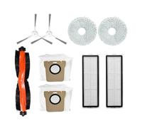 FVRFYPXM Compatible avec Xiaomi Robot Vacuum X20 + / X20 Plus Pièces Accessoires Brosse latérale Principale Filtre Hepa Chiffon de vadrouille Sac à poussière Remplacement(31PCS)