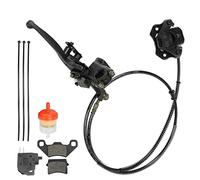 FVRITO Ensemble de maître-cylindre de frein hydraulique gauche pour 50 cc, 70 cc, 90 cc, 110 cc, 125 cc, Taotao, Coolster, Vitacci, Peace SunL, RPS Roketa, Kazuma, Jetmoto, BMS, Baja, NST, Icebear,