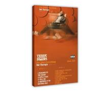 FVSLXXE Poster sur toile pour album Singer Teddy Swims I've Tried Everything But Therapy - Décoration de chambre à coucher, bureau, chambre - 60 x 90 cm