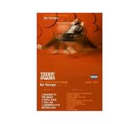 FVSLXXE Poster sur toile pour album Singer Teddy Swims I've Tried Everything But Therapy - Décoration de chambre à coucher, bureau, chambre - 60 x 90 cm