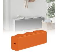 FVTVHEV Tabouret en Papier Pliant Canapé-Chaise Tabouret Relaxant en Papier Kraft Honeycomb Structure Design No Assembly Required Easy to Carry Idéal pour Les familles(Orange,28x40x120-150cm)