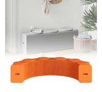 FVTVHEV Tabouret en Papier Pliant Canapé-Chaise Tabouret Relaxant en Papier Kraft Honeycomb Structure Design No Assembly Required Easy to Carry Idéal pour Les familles(Orange,28x40x200-300cm)