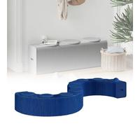 FVTVHEV Tabouret en Papier Pliant Canapé-Chaise Tabouret Relaxant en Papier Kraft Honeycomb Structure Design No Assembly Required Easy to Carry Idéal pour Les familles(Bleu,28x40x500-600cm)