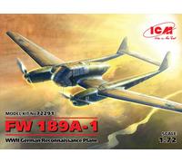 Fw 189A-1 Allemand WWII Reconnaissance Avion (100% New Moules) 1:72 Model Kit