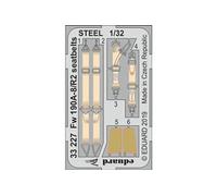 Fw 190a-8/r2 Seatbelts Steel For Revell - 1:32e - Eduard Accessories