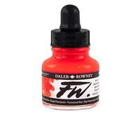 Fw fluo-Encre acrylique 1 Oz-Rouge