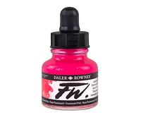 Fw fluorescents en acrylique 1 Oz d'encre Rose