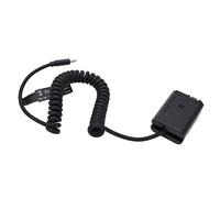 FW50 Adaptateur de Batterie factuble décodé Complet, Alimentation de Type C pour A6000 A6500 A9 A7, Alimentation Externe en Plastique avec Circuit de décodage avancé