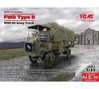 Fwd Modèl B, WWI US Army Camion (100% New Moules ) 1:3 5 Plastique Model Kit Icm