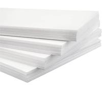 FWEEK Plaque Polystyrène Blanc A3 5mm, 16pcs Carton Mousse Polystyrène Extrudé 5mm pour Publicité, Présentation, Projets Artistiques et Emballage, Carton Plume 5mm