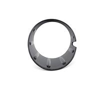 fwefg pour Mini pour Cooper R55 R56 R57 R58 R59 Noir Antibrouillard Couvercle De Lumière Pare-Chocs Avant Calandre Garniture 51117248791 51117248792 fwefg (Color : Right)
