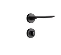 FWFDTQBSP Serrure de porte en bois Invisible, secrète fendue, serrure à langue, poignée chambre coucher intérieure, alliage zinc, cachée(Yahei A08 227)