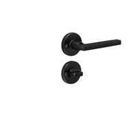 FWFDTQBSP Serrure de porte en bois Invisible, secrète fendue, serrure à langue, poignée chambre coucher intérieure, alliage zinc, cachée(Yahei A01 05)