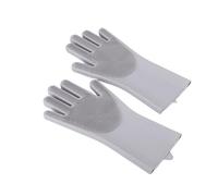 FWJUNHUYC Gants de vaisselle magiques en silicone durables et résistants à l'usure Gants en caoutchouc imperméables pour cuisine et salle de bain