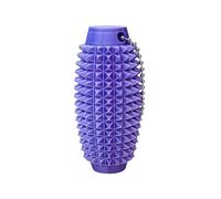 FWJUNHUYC Porte-clés de décompression avec baguette de massage en forme de grenade imprimée en 3D