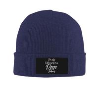 FWJZDSP Bonnet Humoristique pour Homme et Femme avec Inscription « Je ne Parle qu'à Mes Chiens » - Noir