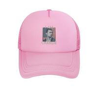 FWJZDSP Casquette de Baseball en Maille Je suis Charlie Kirk Repose en Paix Héros Charlie Kirk Casquette de Camionneur