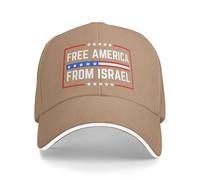 FWJZDSP Casquette « Libérez l’Amérique d’Israël » / « Fuck Israel »
