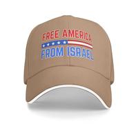FWJZDSP Casquette « Libérez l’Amérique d’Israël » / « Fuck Israel »