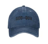 FWJZDSP Dieu est Plus Grand Que Le Gouvernement - Casquette chrétienne 2024 - Style Camionneur