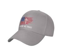 FWJZDSP en Dieu Nous croyons Drapeau Chapeau Jésus Chapeau chrétien américain Dieu Jésus pour Hommes Femmes Casquette de Baseball Camionneur Papa