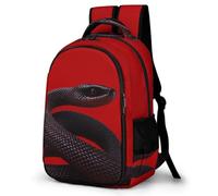 FWJZDSP Grand sac à dos torsadé noir pour ordinateur portable, imperméable, réglable, sac de voyage respirant et extensible pour homme et femme, sac à dos portable avec poche