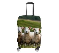 FWJZDSP Housse de Protection pour Valise « Troupe de Moutons », imprimée, Lavable, Anti-Rayures, Taille S