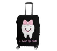 FWJZDSP Housse de Valise imprimée « J'Ai Perdu ma première dent », Lavable, Anti-Rayures, Taille L