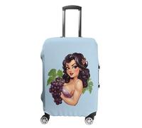 FWJZDSP Housse de Valise Pinup Raisins, imprimée, Lavable, Anti-Rayures, Taille S