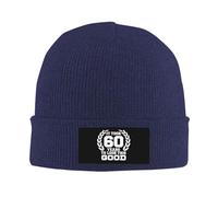 FWJZDSP Il m'a Fallu 60 Ans pour être Aussi Beau/Belle - Bonnet d'anniversaire pour Homme et Femme - Noir