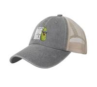 FWJZDSP Je suis Une sorte de Grosse aneth, drôle de cornichon à l'aneth, Chapeaux de Papa drôles pour Hommes et Femmes, Chapeau de Camionneur, Casquette de Baseball réglable, Noir