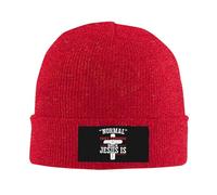 FWJZDSP Le Retour à la Normale n'est Plus d'actualité. Jésus est l'Apocalypse 14. Bonnet Homme, Bonnet Femme, Bonnet de Nuit Noir.