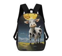 FWJZDSP Sac à dos de voyage Cow over the Moon Door, léger et résistant à l'eau, pour ordinateur portable homme, 17 pouces.
