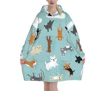 FWJZDSP Sweat à capuche imprimé « Il pleut des cordes » pour femmes et hommes, adultes et adolescents, avec poche.