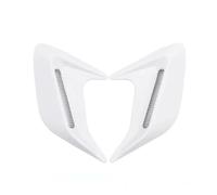 FWNERGUL Aérateurs latéraux décoratifs for capot d'admission d'air, usage général, compatibles avec Volvo S40, S60, S80, S90, V40, V60, V70, V90, XC60, XC70, XC90(WHITE)