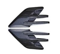 FWNERGUL Couvercle décoratif de garde-boue latéral compatible avec la décoration de ventilation d'admission d'air de voiture General Motors(Carbon)